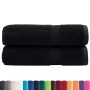 Toallas de mano SOLUND 2 unidades negro 50x100 cm 600 gsm de , Toallas - Ref: Foro24-137425, Precio: 18,08 €, Descuento: %