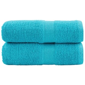 Toallas de invitados SOLUND 2 uds turquesa 30x50 cm 600 gsm de , Toallas - Ref: Foro24-137446, Precio: 14,06 €, Descuento: %