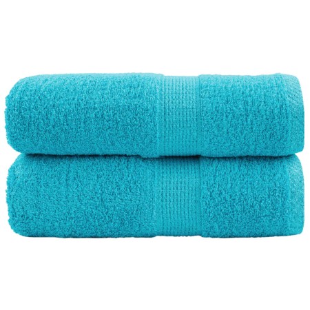 Toallas de invitados SOLUND 2 uds turquesa 30x50 cm 600 gsm de , Toallas - Ref: Foro24-137446, Precio: 14,06 €, Descuento: %