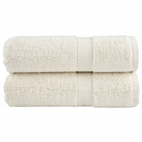 Comprar Toallas SOLUND 2 unidades crema 30x30 cm
