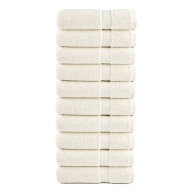Toallas de ducha SOLUND 10 unidades crema 70x140 cm 600 gsm de , Toallas - Ref: Foro24-137478, Precio: 112,94 €, Descuento: %