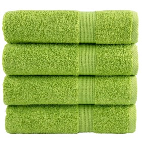 Toallas de ducha SOLUND 4 uds verde manzana 70x140 cm 600 gsm de , Toallas - Ref: Foro24-137501, Precio: 51,92 €, Descuento: %