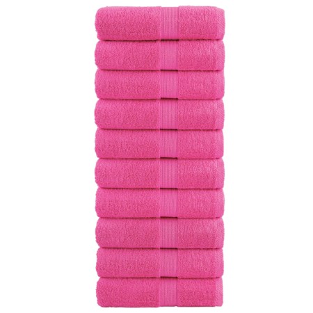 Toallas de invitados SOLUND 10 uds rosa 30x50 cm 600 gsm de , Toallas - Ref: Foro24-137520, Precio: 26,54 €, Descuento: -5%%