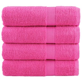 Comprar Toallas de mano SOLUND 4 unidades rosa