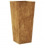Jardinera de acero oxidado 35x35x75 cm de , Maceteros y jardineras - Ref: Foro24-851092, Precio: 57,93 €, Descuento: %