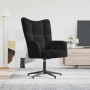 Sillón de relax de terciopelo negro en Sillones | Comprar online en Foru.es