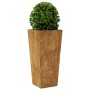 Jardinera de acero oxidado 35x35x75 cm de , Maceteros y jardineras - Ref: Foro24-851092, Precio: 57,93 €, Descuento: %