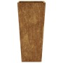 Jardinera de acero oxidado 35x35x75 cm de , Maceteros y jardineras - Ref: Foro24-851092, Precio: 57,93 €, Descuento: %