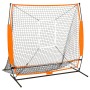 Red de práctica multideporte beisbol negra 174x76x158,5 cm de vidaXL, Béisbol y sóftbol - Ref: Foro24-93362, Precio: 84,46 €,...