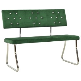 Comprar Banco de terciopelo verde oscuro 110 cm