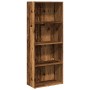Estantería madera de ingeniería color envejecido 60x30x152 cm de , Librerías y estanterías - Ref: Foro24-857915, Precio: 63,0...