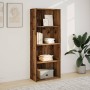 Estantería madera de ingeniería color envejecido 60x30x152 cm de , Librerías y estanterías - Ref: Foro24-857915, Precio: 63,0...