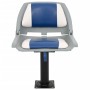 Asientos plegables de barco 4 uds azul y blanco 48x51x41 cm de , Piezas para veleros - Ref: Foro24-3284282, Precio: 199,11 €,...