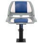 Asientos plegables de barco 2 uds azul y blanco 48x51x41 cm de , Piezas para veleros - Ref: Foro24-3284280, Precio: 114,45 €,...