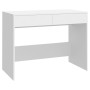 Escritorio de madera contrachapada blanco 101x50x76,5 cm de vidaXL, Escritorios - Ref: Foro24-809557, Precio: 82,61 €, Descue...