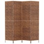 Biombo de 4 paneles jacinto de agua marrón 163x180 cm | Foro24.es | Tu tienda online para hogar, jardín y más Foro24.es