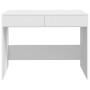 Escritorio de madera contrachapada blanco 101x50x76,5 cm de vidaXL, Escritorios - Ref: Foro24-809557, Precio: 82,61 €, Descue...