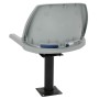 Asiento para barco con pedestal giratorio 360° de , Embarcaciones - Ref: Foro24-3294952, Precio: 118,24 €, Descuento: %