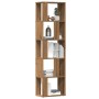 Estantería de madera de ingeniería roble artisan 45x24x159 cm de , Librerías y estanterías - Ref: Foro24-855785, Precio: 71,1...