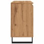 Mueble de lavabo madera de ingeniería roble artisan 65x33x60 cm de , Muebles de baño - Ref: Foro24-857230, Precio: 98,48 €, D...