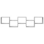 Estante cubo de pared 5 compartimentos madera gris Sonoma de , Estantes y estanterías - Ref: Foro24-860000, Precio: 50,87 €, ...