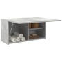 Mueble de pared baño madera ingeniería gris hormigón 60x25x30cm de , Tocadores de baño - Ref: Foro24-860061, Precio: 43,15 €,...