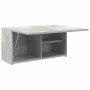 Mueble de pared baño madera ingeniería gris hormigón 60x25x30cm de , Tocadores de baño - Ref: Foro24-860061, Precio: 43,15 €,...