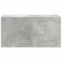Mueble de pared baño madera ingeniería gris hormigón 60x25x30cm de , Tocadores de baño - Ref: Foro24-860061, Precio: 43,15 €,...