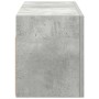 Mueble de pared baño madera ingeniería gris hormigón 60x25x30cm de , Tocadores de baño - Ref: Foro24-860061, Precio: 43,15 €,...