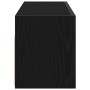 Mueble de pared de baño madera ingeniería negro 80x25x30 cm de , Tocadores de baño - Ref: Foro24-860077, Precio: 53,71 €, Des...