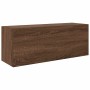 Mueble de pared baño madera ingeniería roble marrón 80x25x30cm de , Tocadores de baño - Ref: Foro24-860082, Precio: 51,64 €, ...