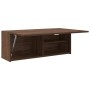 Mueble de pared baño madera ingeniería roble marrón 80x25x30cm de , Tocadores de baño - Ref: Foro24-860082, Precio: 51,64 €, ...