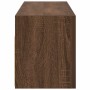 Mueble de pared baño madera ingeniería roble marrón 80x25x30cm de , Tocadores de baño - Ref: Foro24-860082, Precio: 51,64 €, ...