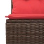 Set sofás jardín y cojines 6 pzas ratán sintético acacia negro de , Conjuntos de jardín - Ref: Foro24-3327814, Precio: 454,55...