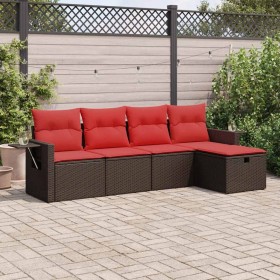 Comprar Set comedor de jardín 5 piezas y cojines