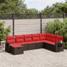 Comprar Set sofás de jardín 8 piezas y cojines