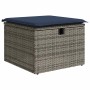 Set de sofás de jardín 7 pzas con cojines ratán sintético gris | Foro24.es | Tu tienda online para hogar, jardín y más Foro24.es