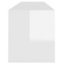 Mueble de TV madera contrachapada blanco brillo 120x30x40,5 cm de vidaXL, Muebles TV - Ref: Foro24-809581, Precio: 80,33 €, D...