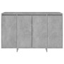Aparador de madera contrachapada gris hormigón 120x41x75 cm de vidaXL, Aparadores - Ref: Foro24-809606, Precio: 150,03 €, Des...