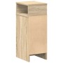 Mesillas de noche 2 uds con cajón roble sonoma 25x31x66 cm de , Mesitas de noche - Ref: Foro24-858619, Precio: 94,49 €, Descu...