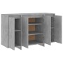 Aparador de madera contrachapada gris hormigón 120x41x75 cm de vidaXL, Aparadores - Ref: Foro24-809606, Precio: 150,03 €, Des...