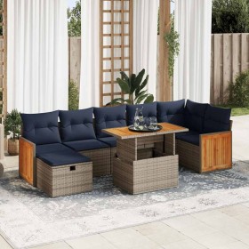 Comprar Juego Sofá Jardín 8 Piezas con Cojines