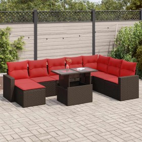 Comprar Juego Sofá Jardín 9 Piezas con Cojines