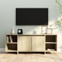 Mueble para TV madera contrachapada roble Sonoma 130x35x50 cm de vidaXL, Muebles TV - Ref: Foro24-809587, Precio: 88,32 €, De...