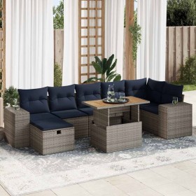 Comprar Juego Sofá Jardín 8 Piezas con Cojines