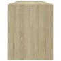 Mueble para TV madera contrachapada roble Sonoma 130x35x50 cm de vidaXL, Muebles TV - Ref: Foro24-809587, Precio: 88,32 €, De...