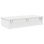 Estante de pared con cajones de madera contrachapada blanco de , Estantes y estanterías - Ref: Foro24-859950, Precio: 64,12 €...