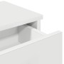 Estante de pared con cajones de madera contrachapada blanco de , Estantes y estanterías - Ref: Foro24-859950, Precio: 64,12 €...