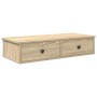 Estante de pared con cajones madera contrachapada roble sonoma de , Estantes y estanterías - Ref: Foro24-859952, Precio: 52,0...