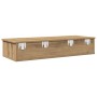 Estante de pared cajones madera contrachapada roble artesanal de , Estantes y estanterías - Ref: Foro24-859967, Precio: 78,26...
